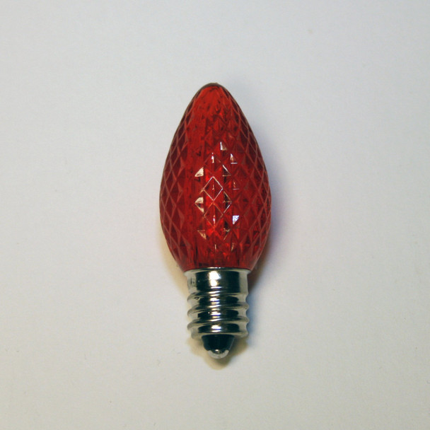 LED C7 Bulb - Red
