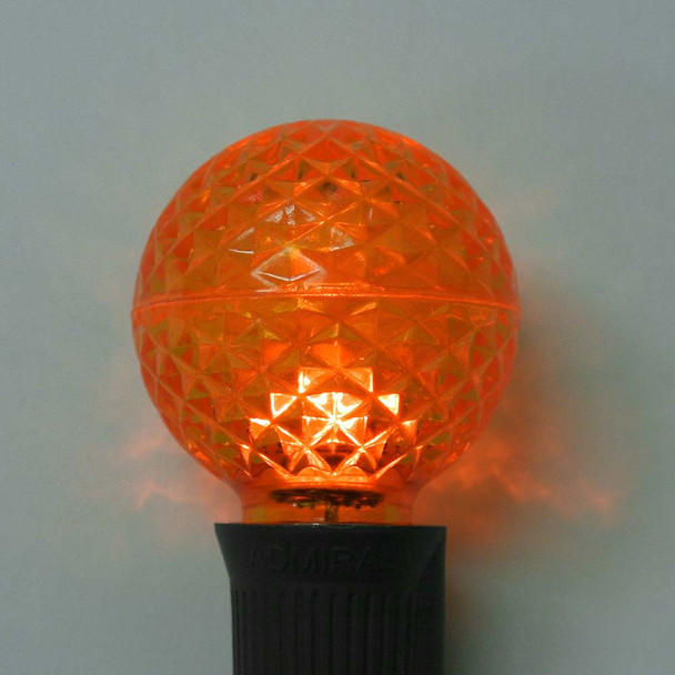 LED G40 Bulb, C9 E17 base, amber