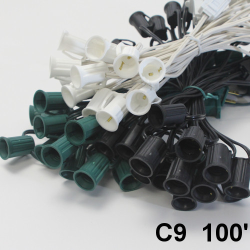 C9 String Lights - 100 ft | C9 Light Cords