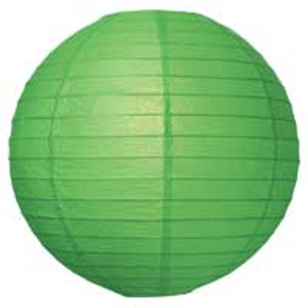 Grass Green Paper Lantern 12 in.