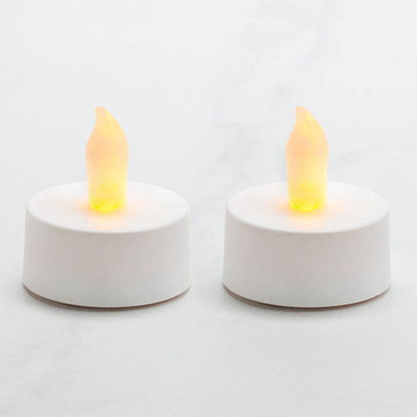 Battery Operated Tea Light - White