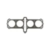 Cometic Motorcycle Performance Parts Cometic Head Gasket for Suzuki GS1100-GS1150, black gasket with circular and rectangular cutouts.