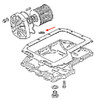 Suzuki OEM Engine Case O-Ring GS1100-GS1150, technical illustration of engine components with focus on the O-ring placement.