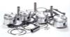 Wiseco Piston Kit Suzuki GS1150, set of high-performance motorcycle pistons with cylinders, pistons, and components for engine rebuilds. Wiseco Piston Kit Suzuki GS1150, set of high-performance motorcycle pistons with cylinders, pistons, and components for engine rebuilds.