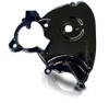 Suzuki OEM Front Sprocket Cover Suzuki Hayabusa (08-20), black metal motorcycle sprocket cover with mounting holes