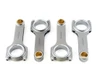 CP-Carrillo Carrillo Connecting Rods Kawasaki ZX12R (00-05), silver connecting rods with bronze bushings for motorcycle engine performance.