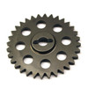 Robinson Industries High Volume Oil Pump Gear Suzuki GSXR1000, GSXR750, GSXR600, GSX-S1000, GSX-S750, image of a metal gear with multiple teeth and bolt holes Robinson Industries High Volume Oil Pump Gear Suzuki GSXR1000, GSXR750, GSXR600, GSX-S1000, GSX-S750, image of a metal gear with multiple teeth and bolt holes