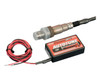 Dynojet Autotune, Power Commander V device with wiring and a sensor probe for motorcycle fuel tuning.