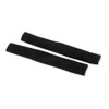 Canyon Dancer Strap Wrappers, black foam protective covers for motorcycle crash bars and straps.