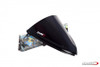 Puig Racing Windscreen Honda CBR1000RR (08-11), black tinted motorcycle windscreen with mounting holes for easy installation.