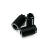 Ironless Innovations Aluminum Engine Mount Frame Inserts Suzuki Hayabusa (99-26), black aluminum engine mount frame inserts for Suzuki Hayabusa motorcycle.