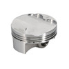 Wiseco Piston Kit Kawasaki ZX14 (06-11), shiny silver piston with a flat top and machining details