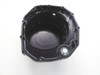 RCC Quick Access Clutch Cover Suzuki Hayabusa (99-26), black metal motorcycle clutch cover with detailed design.