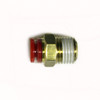Schnitz Fitting Brass Quick Connect 1/4" NPT Male to 1/4" Line