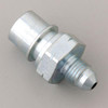 Schnitz Racing Schnitz Fitting Steel Brake Male -3 AN to Female 10mm x 1.0, steel brake line fitting with threaded end and male AN connector
