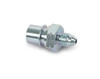 Schnitz Racing Schnitz Fitting Steel Brake Male -3 AN to Female 10mm x 1.0, metal brake fitting with male and female ends for automotive brake systems.