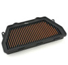 Sprint Filter Sprint Air Filter P08 Honda CBR1000RR (08-16), black and orange motorcycle air filter with a rectangular shape and multiple pleated filter elements.