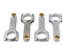 CP-Carrillo Carrillo Connecting Rods Yamaha YZF-R1 (98-14), silver metallic connecting rods with gold-colored bushings for motorcycle engine performance. CP-Carrillo Carrillo Connecting Rods Yamaha YZF-R1 (98-14), silver metallic connecting rods with gold-colored bushings for motorcycle engine performance.