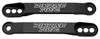 Roaring Toyz Lowering Links Kawasaki ZX14R (06-26), black metallic motorcycle lowering links with engraved logo.