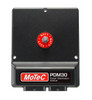Motec PDM30 Power Distribution Module, black compact electronic device with red BATT nut and MoTeC logo label. Motec PDM30 Power Distribution Module, black compact electronic device with red BATT nut and MoTeC logo label.