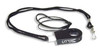 MPS Tether Kill Switch, black safety tether with a cord and keyring for emergency power shutdown