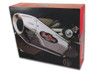 VooDoo Performance Series Slip On Exhaust Suzuki GSXR1000 01-04, GSXR750 00-03, GSXR600 01-03, product packaging featuring a sleek silver exhaust pipe with logo VooDoo Performance Series Slip On Exhaust Suzuki GSXR1000 01-04, GSXR750 00-03, GSXR600 01-03, product packaging featuring a sleek silver exhaust pipe with logo