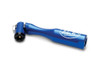 Motion Pro Professional Air Chuck Fill Tool, blue air filling valve with a cylindrical handle and attached air hose connector. Motion Pro Professional Air Chuck Fill Tool, blue air filling valve with a cylindrical handle and attached air hose connector.
