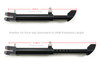 Brocks Performance Brocks Adjustable BrockSTAND Kickstand Kawasaki ZX10R (16-23), black motorcycle kickstand with adjustable length features and mounting hardware.