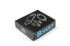 Brocks Performance Brocks Carbon Fiber Mirror Block Off Plates Suzuki GSXR1000 (17-27), black packaging box with white illustration of the mirror block off plates.