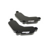 Driven Air Injection Block Off Plates, black metal engine parts for air injection system modification. Driven Air Injection Block Off Plates, black metal engine parts for air injection system modification.