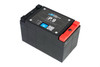 Full Spectrum Power Pulse IPT Lithium Battery P.9, black rectangular battery with a label on top and red and black terminals for connection.