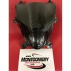 Montgomery Motorsports Carbon Fiber Headlight Insert Suzuki Hayabusa (08-20), sleek black carbon fiber headlight cover for Suzuki Hayabusa motorcycle model years 2008-2021.