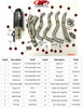 M4 Performance Exhausts M4 Street Slayer Carbon Exhaust Suzuki GSXR1000 (17-27), a comprehensive image of motorcycle exhaust system components including pipes, muffler, brackets, bolts, and fittings laid out with detailed labels.