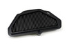 Sprint Filter Sprint Air Filter P08 F1-85 for Kawasaki ZX10R (16-24), black air filter with pleated filter media in a black frame.