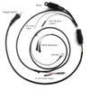 RSR PC-V Air Shifter Race Spec Wiring Harness w/Auto Shift Input Kawasaki ZX14 (06-11) - Schnitz Racing