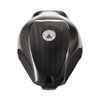 Montgomery Motorsports Carbon Fiber Low Profile Fuel Tank Suzuki Hayabusa (08-20), sleek black carbon fiber fuel tank with high gloss finish for Suzuki Hayabusa motorcycles from 2008 to 2021.