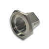 Ironless Innovations Titanium Countershaft Front Sprocket Nut, Kawasaki ZX-14R (12-25), showing a close-up of the durable, high-performance metal sprocket nut designed for motorcycle drive systems.