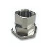 Ironless Innovations Titanium Countershaft Front Sprocket Nut, Kawasaki ZX-14R (12-25), showing a high-quality, durable, metal nut with precise threading for motorcycle performance.