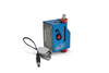 Motion Pro Fuel Injector Cleaner Kit Kawasaki ZX-14R and ZX-10R, blue and red fuel injector cleaning tool with wiring and nozzle.