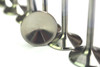 Vance & Hines Titanium Intake Valves Suzuki GSXR600 (08-26), close-up of polished titanium intake valves for motorcycle engine replacement.
