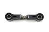 Brocks Performance Brocks Window Lowering Link Kawasaki ZX10R (21-26), black motorcycle control link with alloy bearings and connecting bolt.