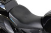 Brocks Performance Custom Corbin Seat BMW S1000RR (12-19) HP4 (12-15), close-up view of the black textured motorcycle seat on a BMW sport bike.