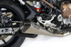 Brocks Performance Brocks CT Megaphone Full System with 17-inch Muffler for BMW S1000RR (2020-2025), motorcycle exhaust system with black and silver finish.