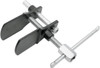 Schnitz Racing Brake Pad Disc Spreader, black and silver metal tool used for installing brake pads and discs.
