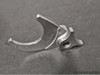 Monster Race Products Billet Shift Fork Suzuki GS1100/1150, a high-performance silver metal motorcycle shift fork with a precise design for Suzuki GS1100 and GS1150 models.