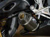 M4 Performance Exhausts M4 Street Slayer Carbon Slip On Exhaust Honda CBR1000RR (17-23), close-up view of the carbon fiber muffler with M4 logo installed on the motorcycle, showcasing its sleek design and high-performance features. M4 Performance Exhausts M4 Street Slayer Carbon Slip On Exhaust Honda CBR1000RR (17-23), close-up view of the carbon fiber muffler with M4 logo installed on the motorcycle, showcasing its sleek design and high-performance features.