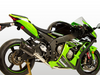  M4 Tech1 Carbon Exhaust Kawasaki ZX-10R (16-24) All Titanium - Schnitz Racing