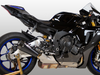 M4 R1 Black Slip On Exhaust Yamaha YZF-R1 (15-24) - Schnitz Racing
