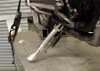 VooDoo Adjustable Kickstand Yamaha VMAX1700 (85-07), motorcycle kickstand installed on a bike.