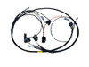Ryan Schnitz Racing RSR FT450 Plug and Play Wiring Harness, Kawasaki ZX-14 (12-26), black electrical wiring harness with connectors and sensors for motorcycle wiring upgrade.